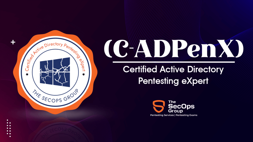 Certified Active Directory Pentesting eXpert
